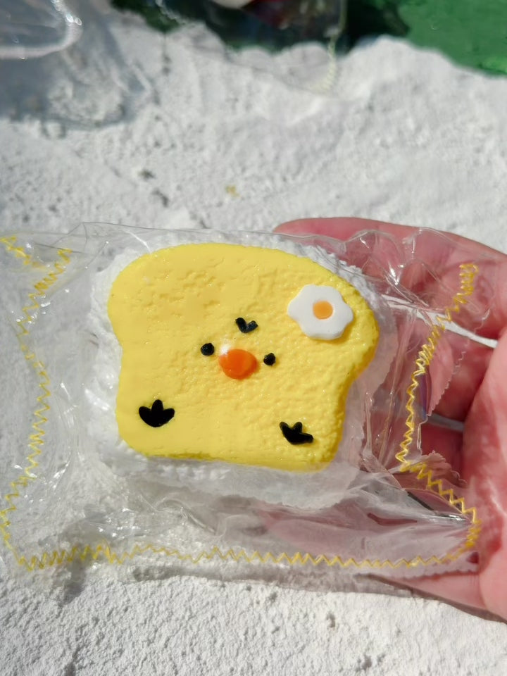 SHADUO SQUISHY Wonder Village Chick Toast Squishy