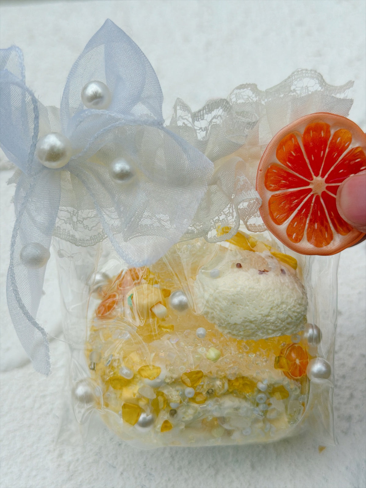 SHADUO SQUISHY Wonder Village Citrus Squishy Bag - real product photo