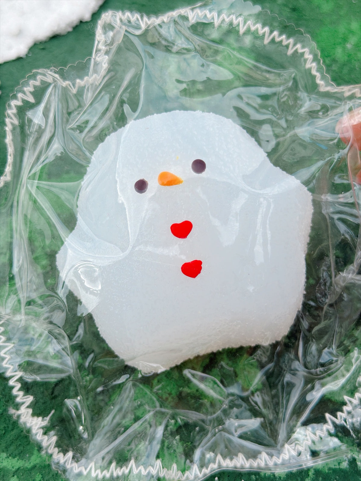 SHADUO SQUISHY Wonder Village Snowy Snowman Squishy - real product photo