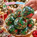 SHADUO Touch Me Series Christmas Confetti Slime Squishy - Limited Edition Sensory Toy